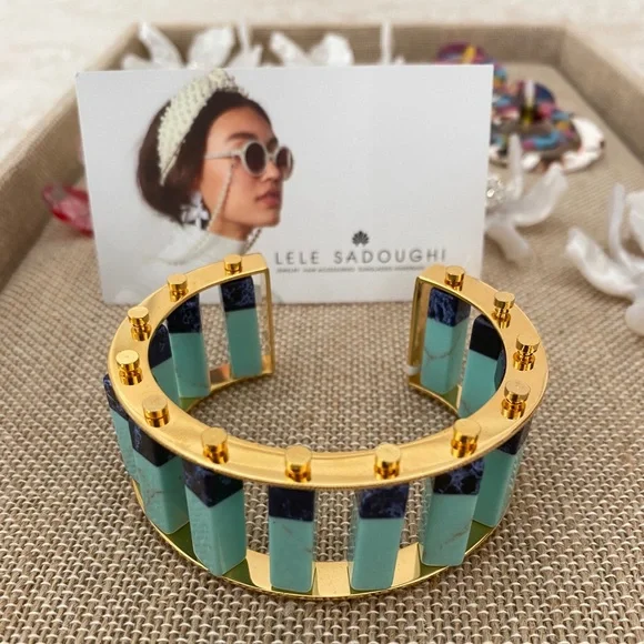 Lele Sadoughi | Jewelry | New 28 Lele Sadoughi Marble Column  display picture 3